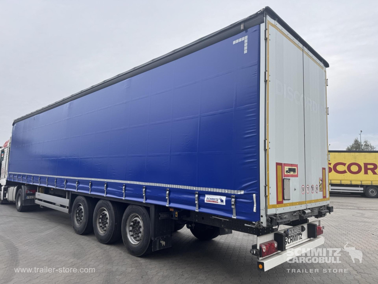 SCHMITZ Curtainsider Standard - Брезентово полуремарке: снимка 5 SCHMITZ Curtainsider Standard - Брезентово полуремарке: снимка 5