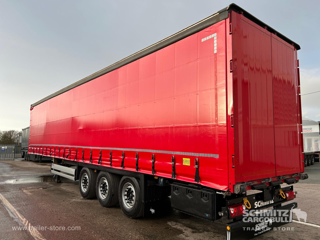 Брезентово полуремарке SCHMITZ Curtainsider Standard UK: снимка 8
