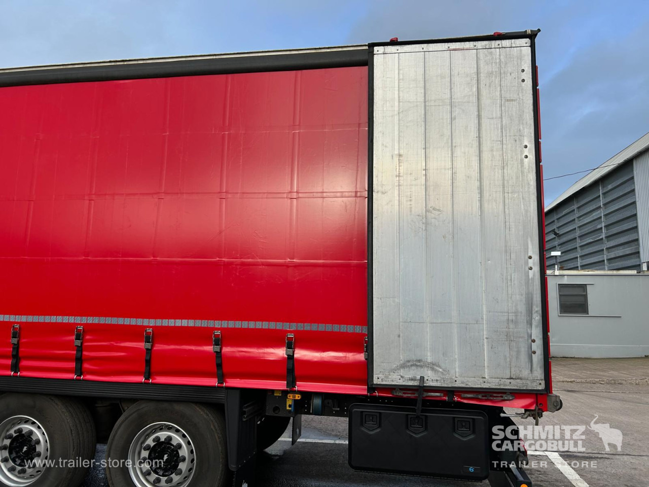 Брезентово полуремарке SCHMITZ Curtainsider Standard UK: снимка 13