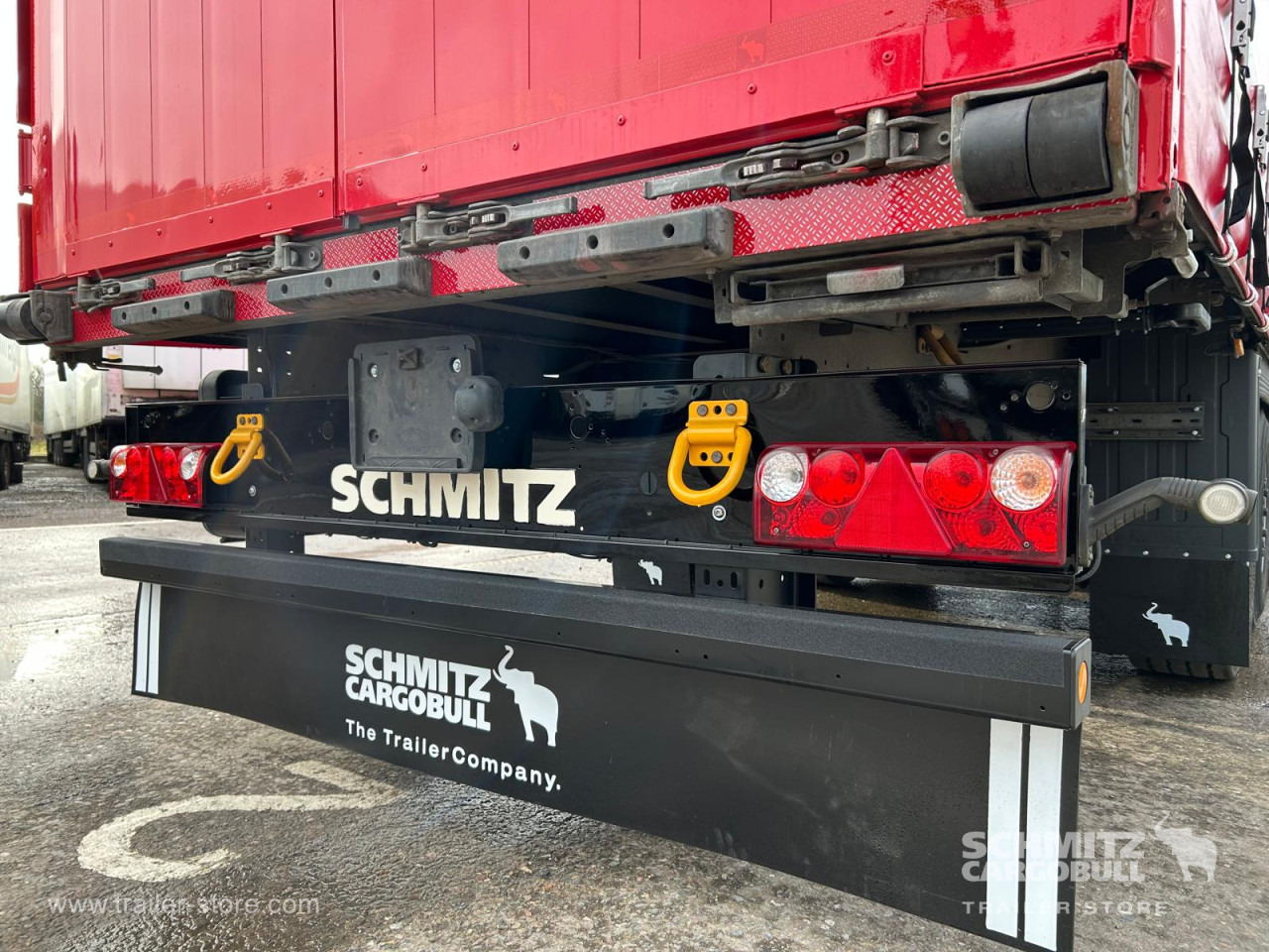 Брезентово полуремарке SCHMITZ Curtainsider Standard UK: снимка 6