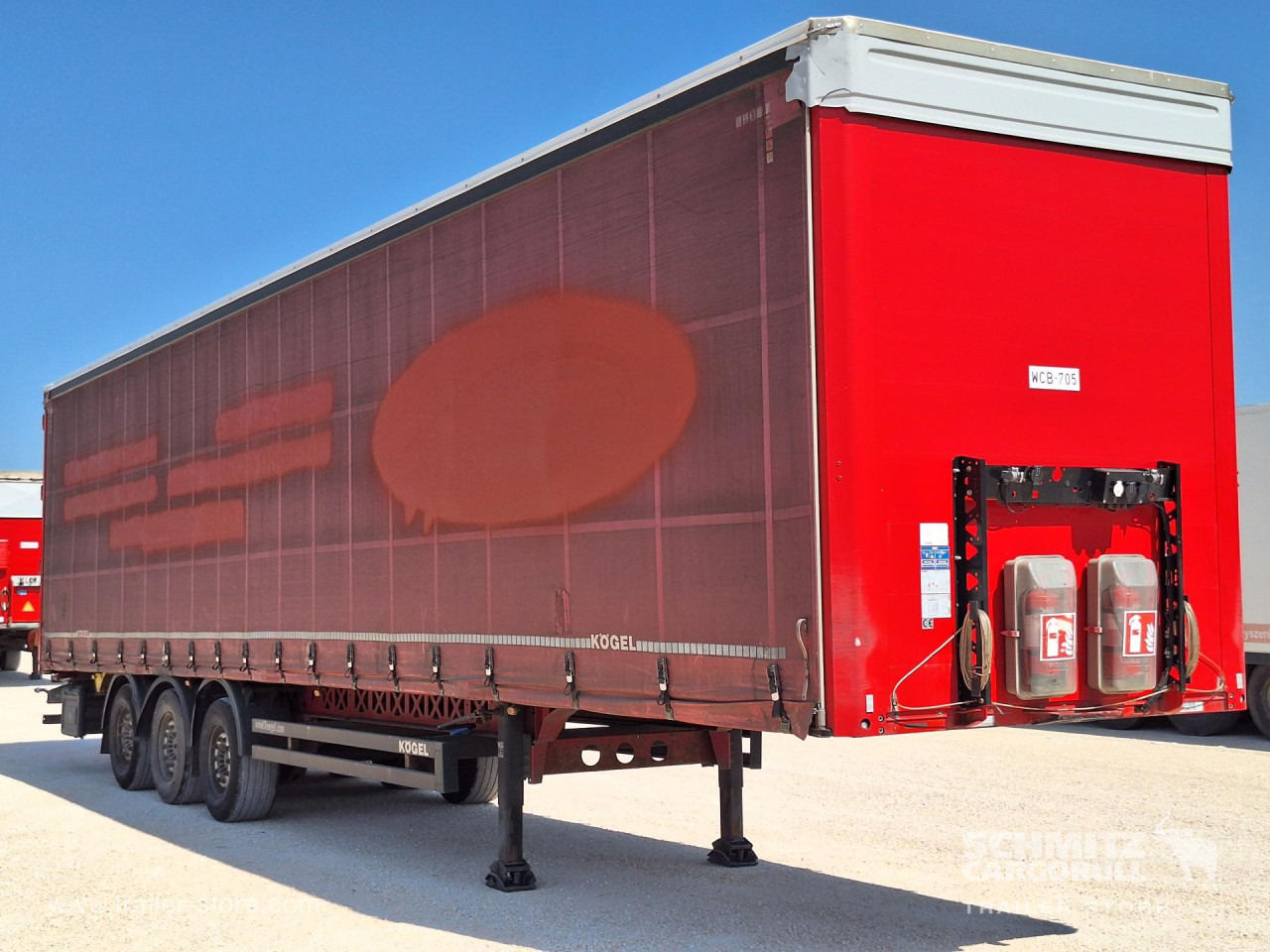 KOEGEL Curtainsider Standard - Брезентово полуремарке: снимка 1 KOEGEL Curtainsider Standard - Брезентово полуремарке: снимка 1