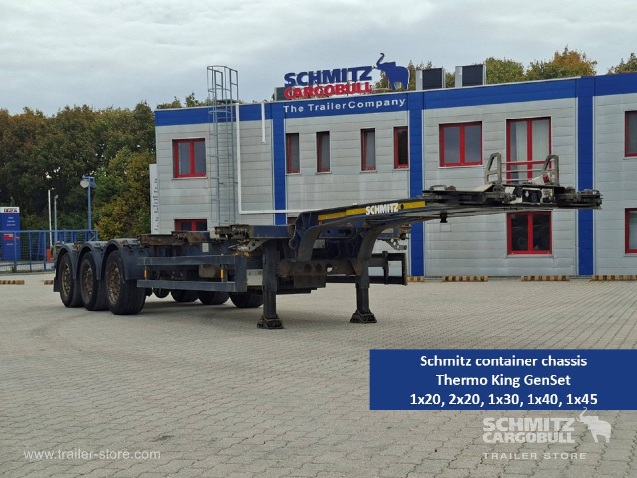 SCHMITZ Containerchassis Standard - Контейнеровоз/ Сменна каросерия полуремарке: снимка 1 SCHMITZ Containerchassis Standard - Контейнеровоз/ Сменна каросерия полуремарке: снимка 1