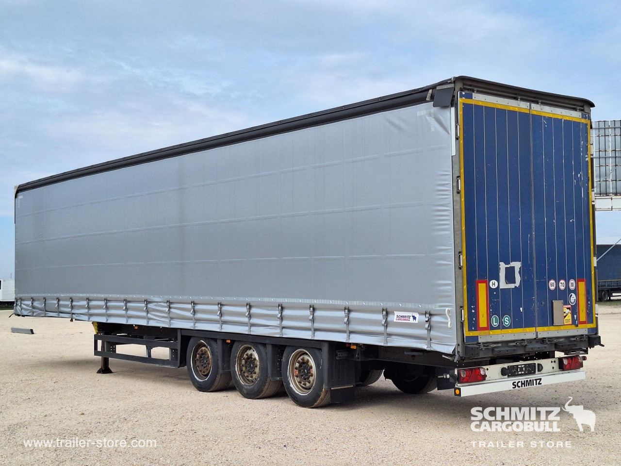 Брезентово полуремарке SCHMITZ Curtainsider Mega: снимка 6