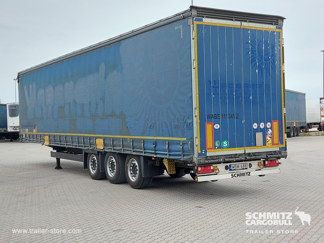 SCHMITZ Curtainsider Mega - Брезентово полуремарке: снимка 5 SCHMITZ Curtainsider Mega - Брезентово полуремарке: снимка 5