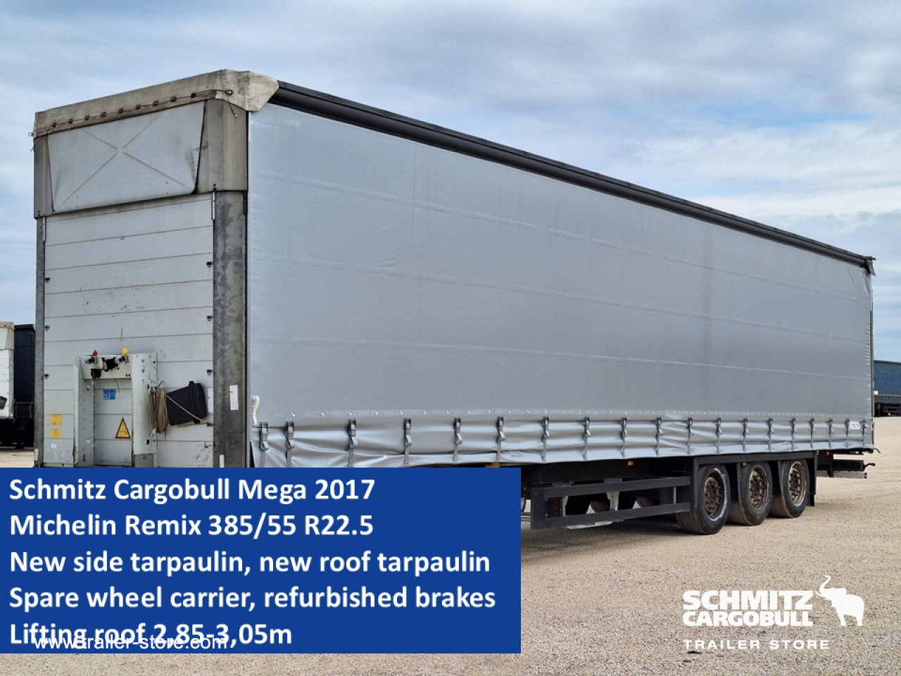 SCHMITZ Curtainsider Mega - Брезентово полуремарке: снимка 1 SCHMITZ Curtainsider Mega - Брезентово полуремарке: снимка 1