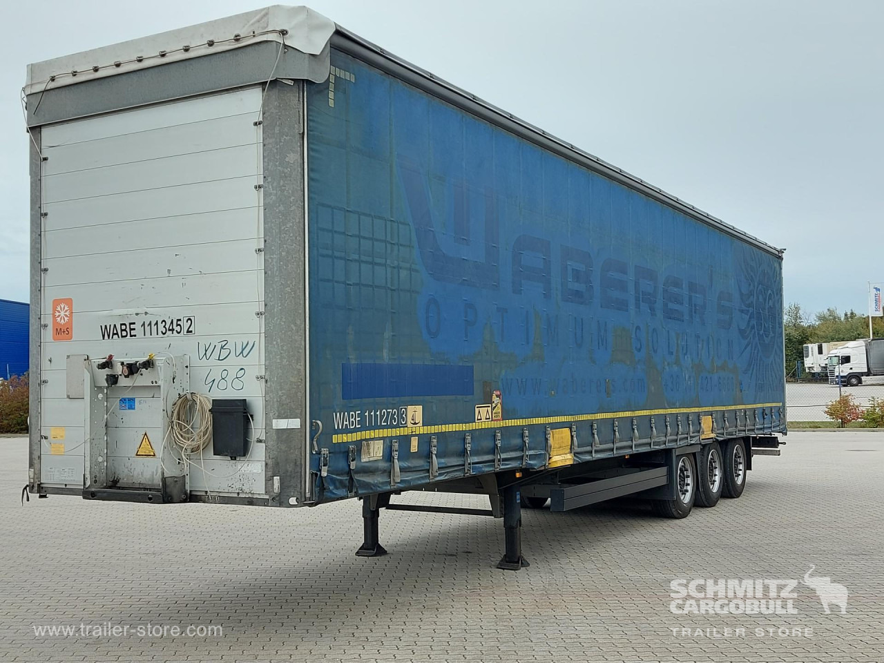 SCHMITZ Curtainsider Mega - Брезентово полуремарке: снимка 2 SCHMITZ Curtainsider Mega - Брезентово полуремарке: снимка 2