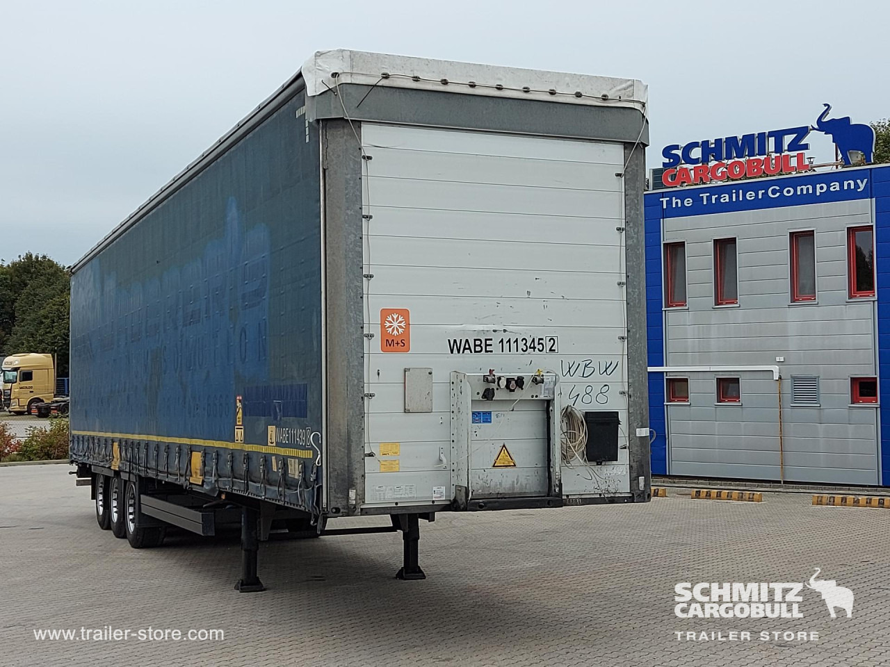 SCHMITZ Curtainsider Mega - Брезентово полуремарке: снимка 4 SCHMITZ Curtainsider Mega - Брезентово полуремарке: снимка 4