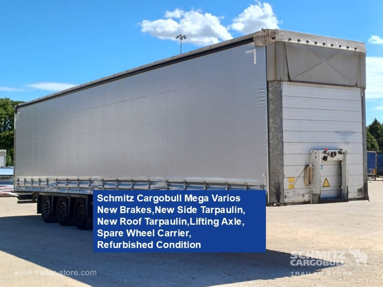 SCHMITZ Curtainsider Mega - Брезентово полуремарке: снимка 1 SCHMITZ Curtainsider Mega - Брезентово полуремарке: снимка 1