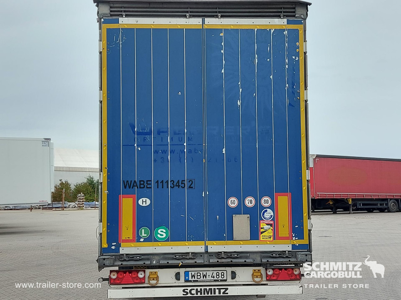 SCHMITZ Curtainsider Mega - Брезентово полуремарке: снимка 4 SCHMITZ Curtainsider Mega - Брезентово полуремарке: снимка 4