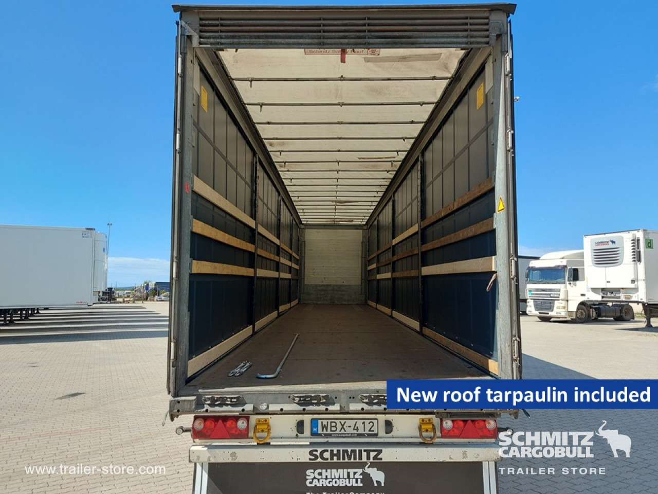 SCHMITZ Curtainsider Mega - Брезентово полуремарке: снимка 5 SCHMITZ Curtainsider Mega - Брезентово полуремарке: снимка 5