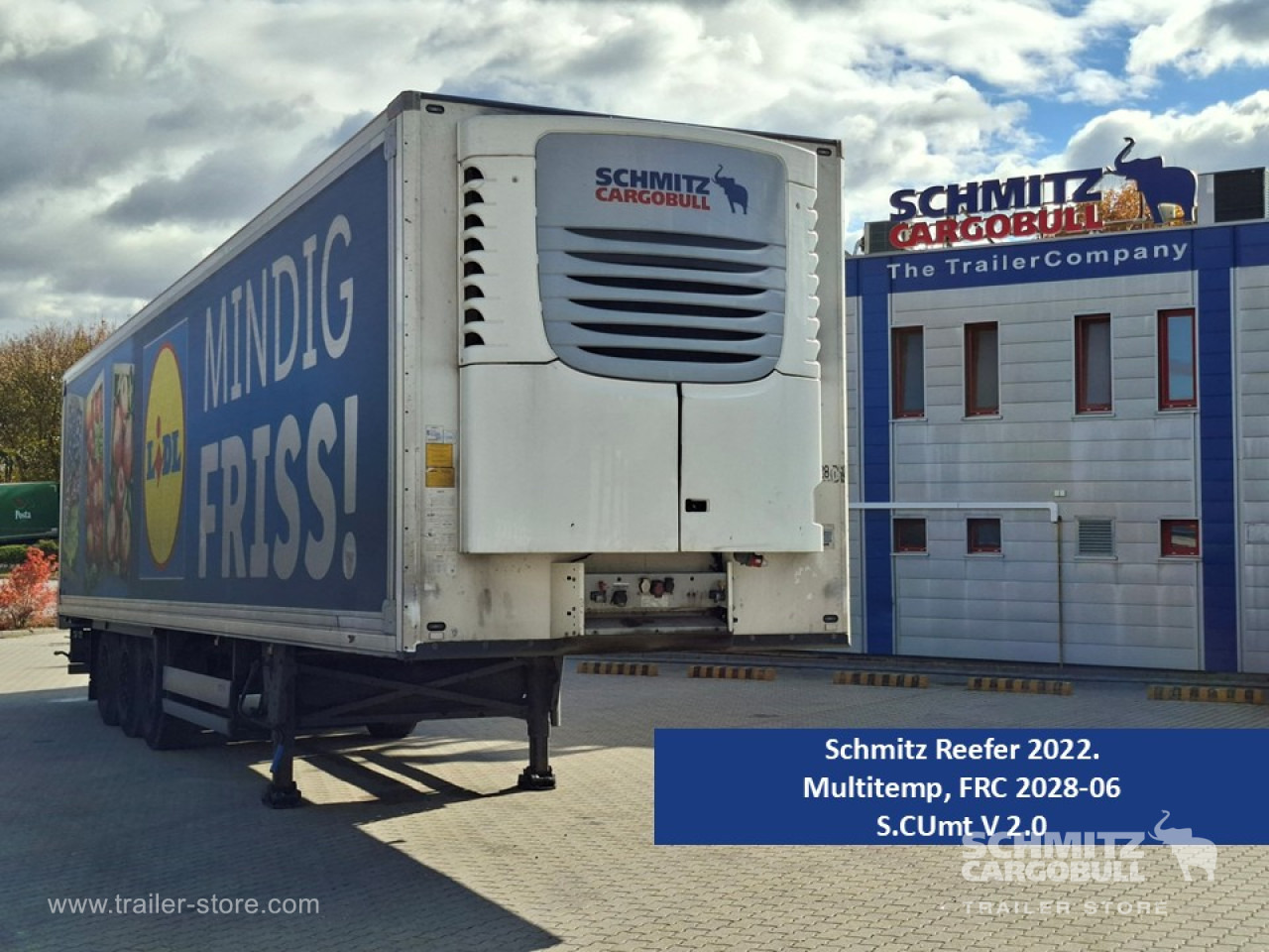 SCHMITZ Reefer Multitemp - Изотермичен полуремарке: снимка 1 SCHMITZ Reefer Multitemp - Изотермичен полуремарке: снимка 1
