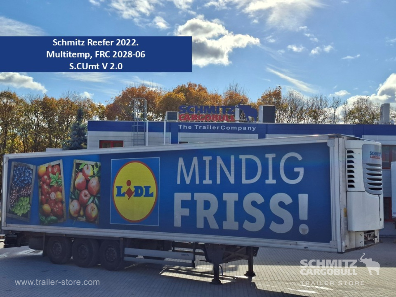 SCHMITZ Reefer Multitemp - Изотермичен полуремарке: снимка 1 SCHMITZ Reefer Multitemp - Изотермичен полуремарке: снимка 1