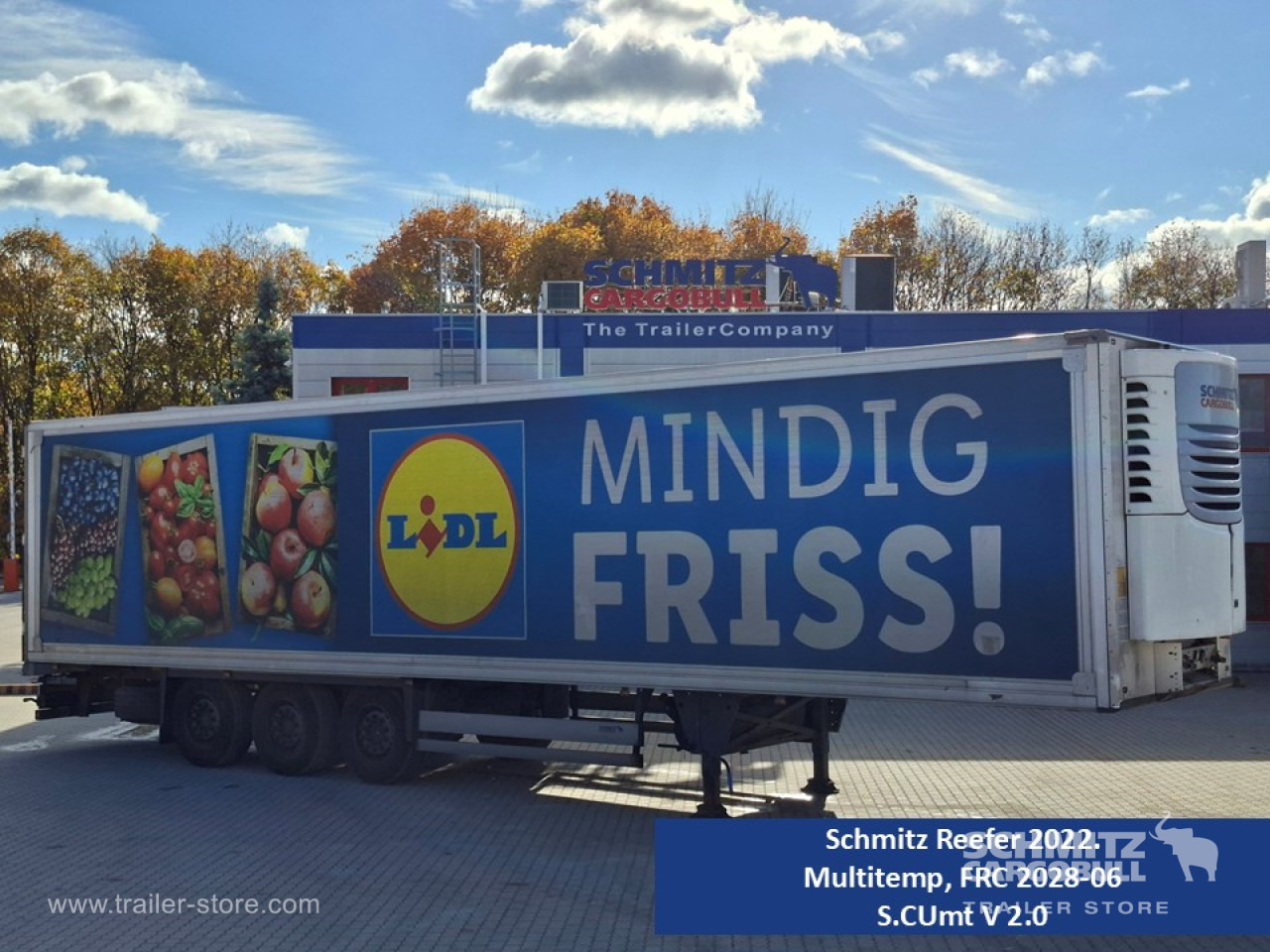 SCHMITZ Reefer Multitemp - Изотермичен полуремарке: снимка 1 SCHMITZ Reefer Multitemp - Изотермичен полуремарке: снимка 1