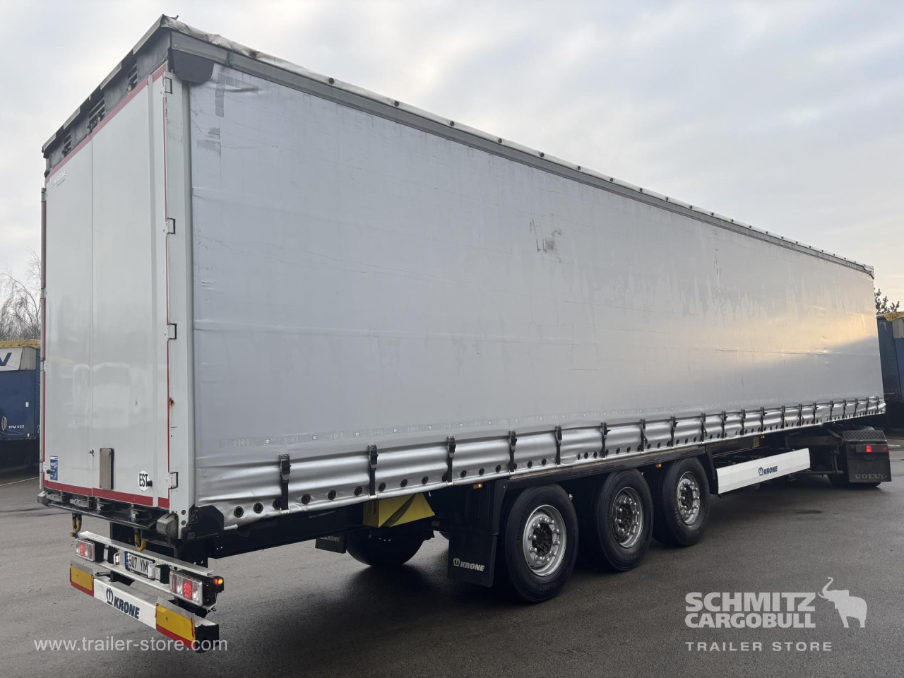 Брезентово полуремарке KRONE Curtainsider Standard: снимка 1