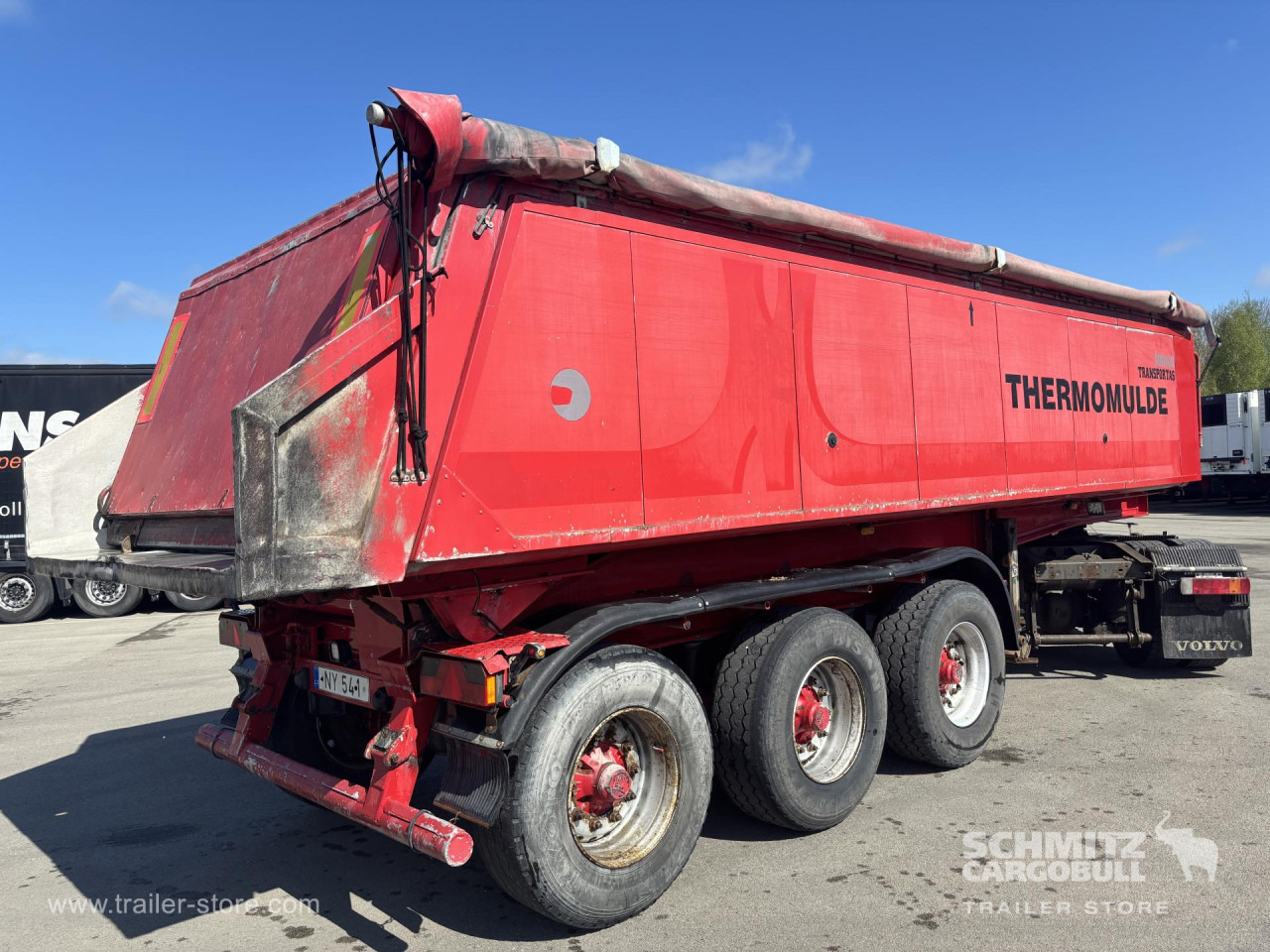 MEIERLING Tipper Alu-square sided body 23m³ - Самосвал полуремарке: снимка 4 MEIERLING Tipper Alu-square sided body 23m³ - Самосвал полуремарке: снимка 4