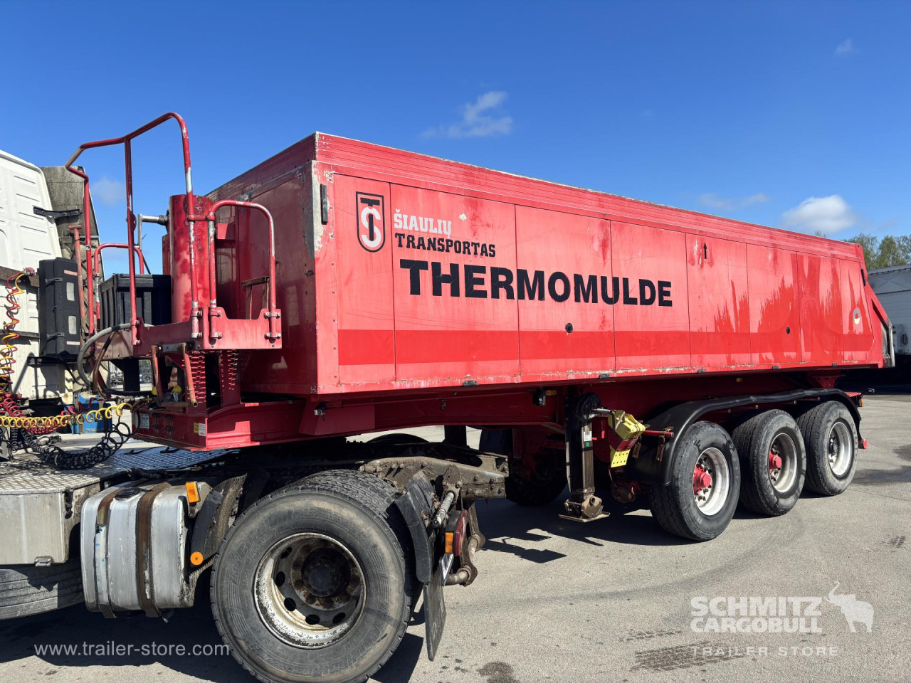 MEIERLING Tipper Alu-square sided body 23m³ - Самосвал полуремарке: снимка 3 MEIERLING Tipper Alu-square sided body 23m³ - Самосвал полуремарке: снимка 3