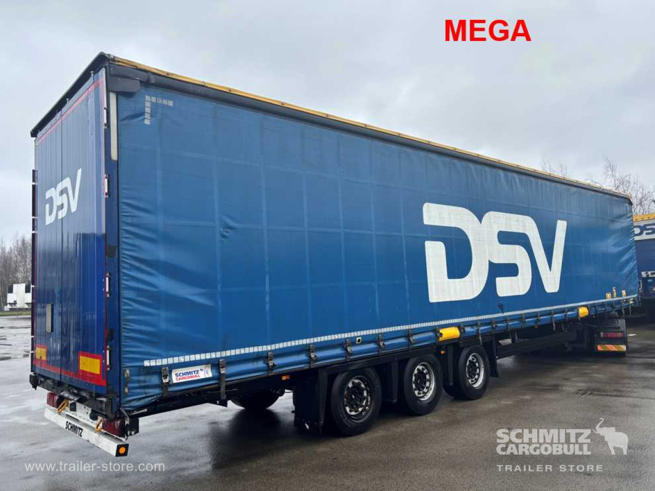 SCHMITZ Curtainsider Mega - Брезентово полуремарке: снимка 1 SCHMITZ Curtainsider Mega - Брезентово полуремарке: снимка 1