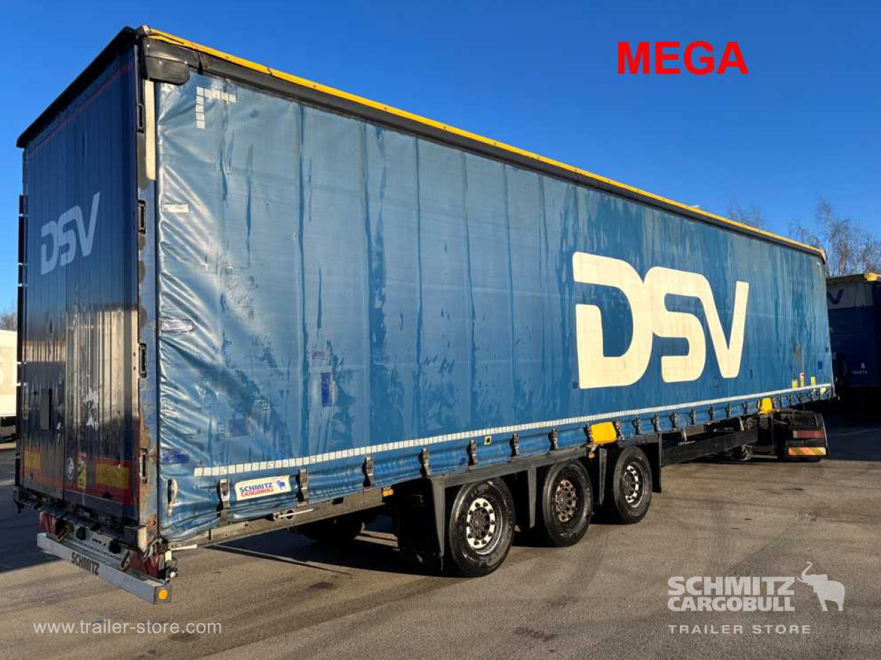 SCHMITZ Curtainsider Mega - Брезентово полуремарке: снимка 1 SCHMITZ Curtainsider Mega - Брезентово полуремарке: снимка 1