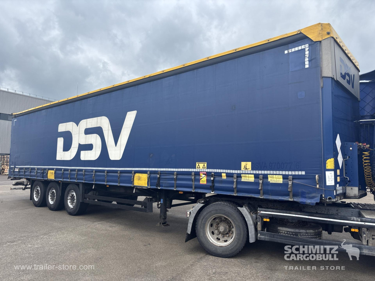 Брезентово полуремарке SCHMITZ Curtainsider Standard: снимка 6