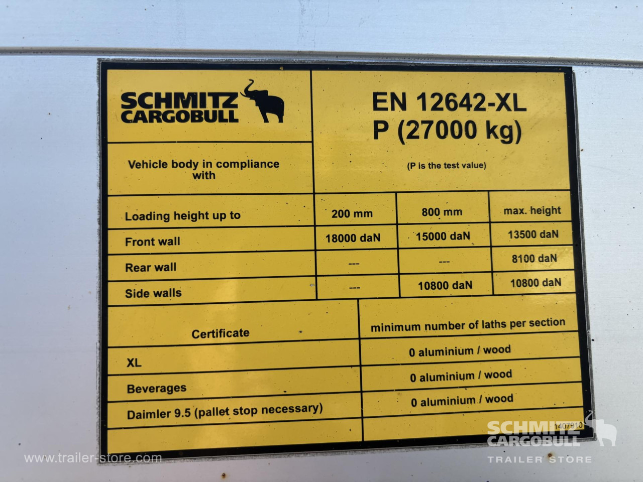 SCHMITZ Curtainsider Standard - Брезентово полуремарке: снимка 2 SCHMITZ Curtainsider Standard - Брезентово полуремарке: снимка 2
