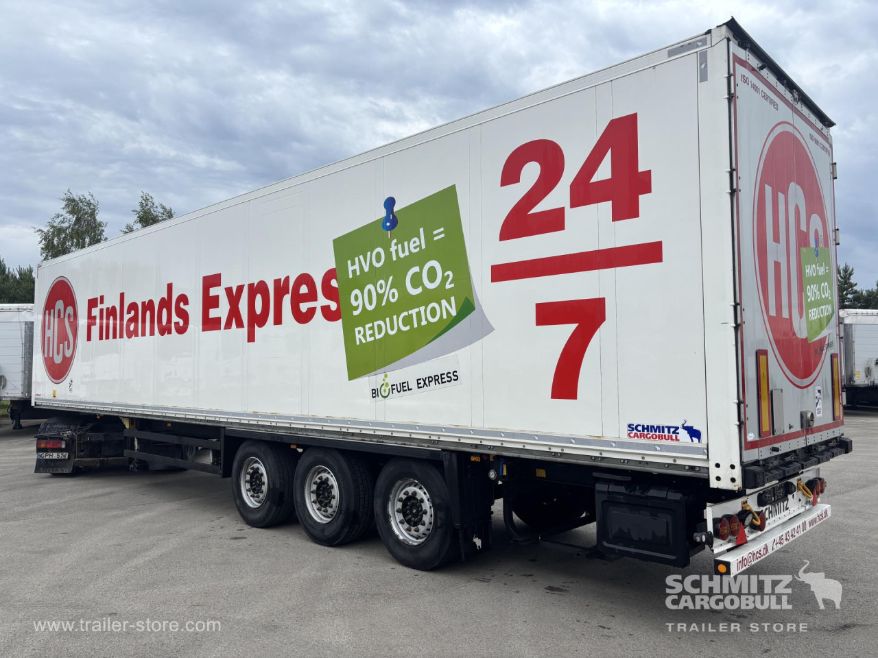 SCHMITZ Dryfreight Standard - Затворена каросерия полуремарке: снимка 4 SCHMITZ Dryfreight Standard - Затворена каросерия полуремарке: снимка 4