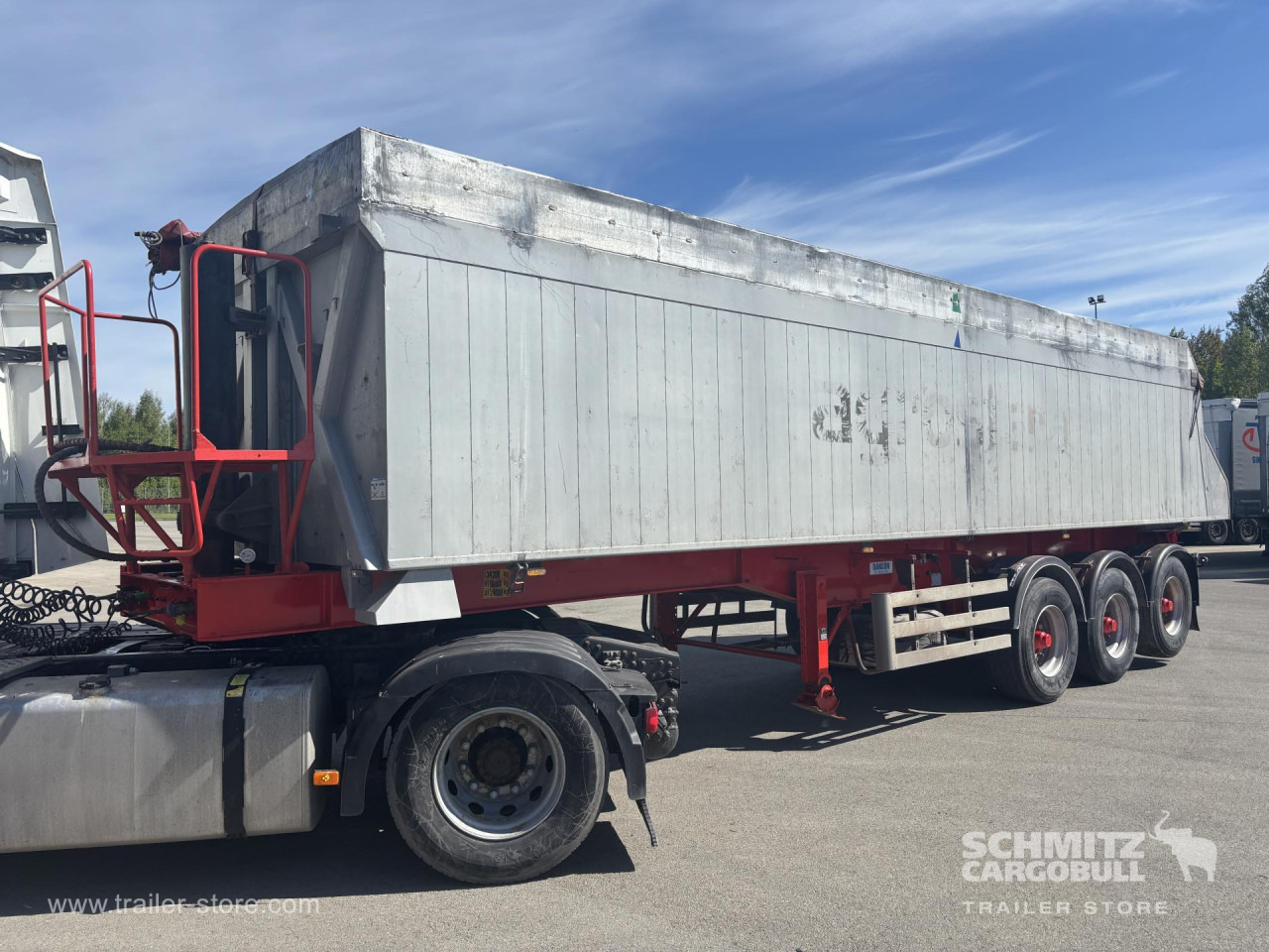 Tipper Alu-square sided body 40m³ - Самосвал полуремарке: снимка 5 Tipper Alu-square sided body 40m³ - Самосвал полуремарке: снимка 5