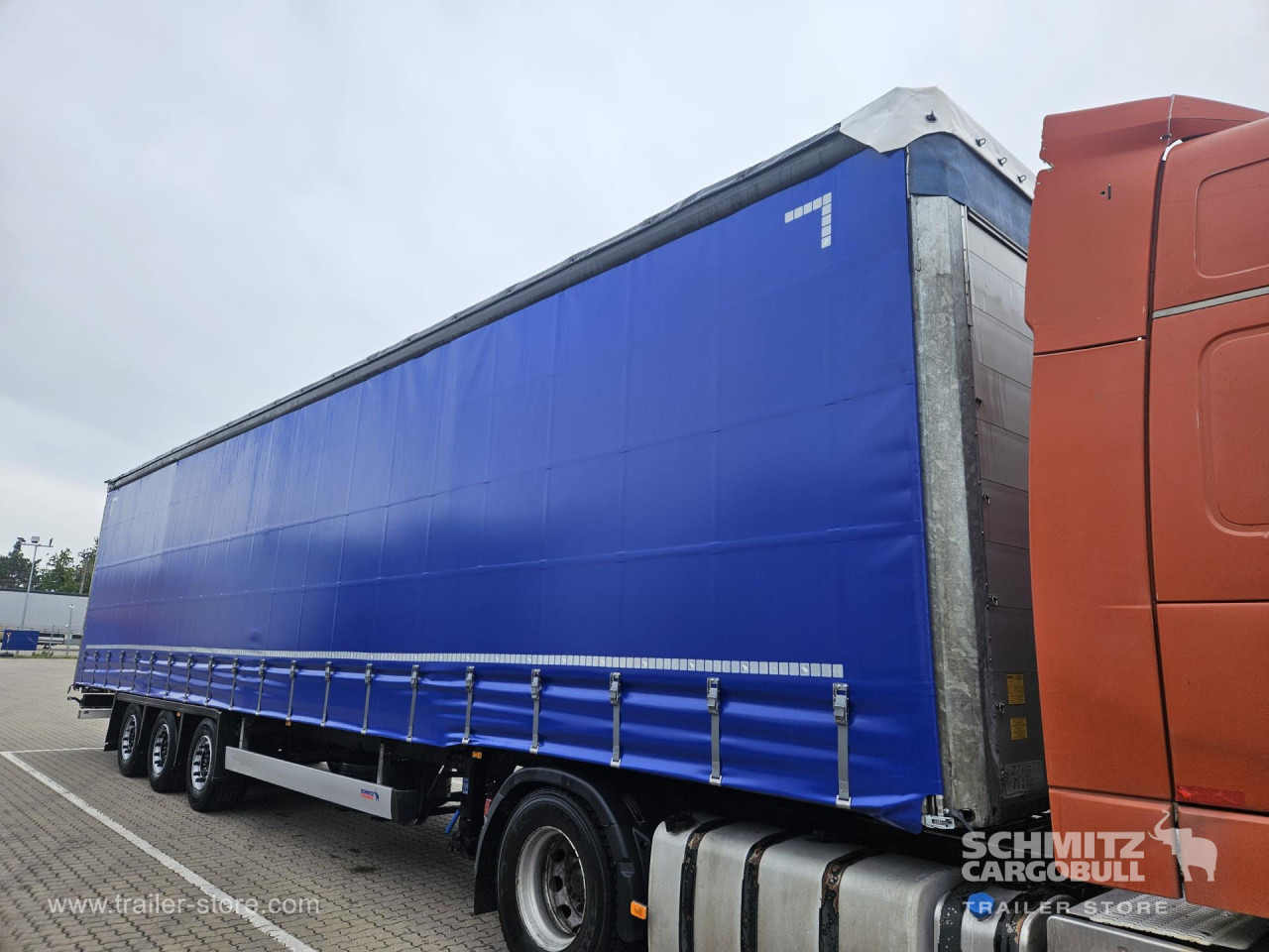 SCHMITZ Curtainsider Mega - Брезентово полуремарке: снимка 5 SCHMITZ Curtainsider Mega - Брезентово полуремарке: снимка 5