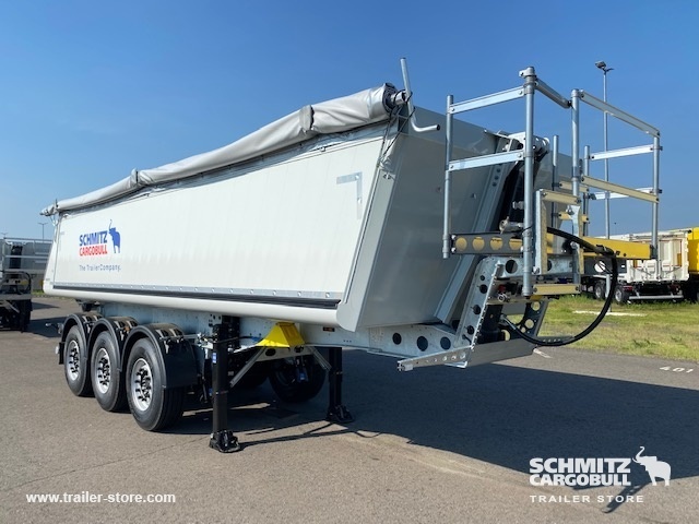 SCHMITZ Tipper Alu-square sided body 24m³ - Самосвал полуремарке: снимка 1 SCHMITZ Tipper Alu-square sided body 24m³ - Самосвал полуремарке: снимка 1