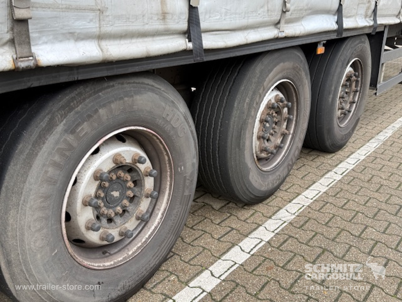SCHMITZ Oplegger Schuifzeil Standard - Брезентово полуремарке: снимка 2 SCHMITZ Oplegger Schuifzeil Standard - Брезентово полуремарке: снимка 2