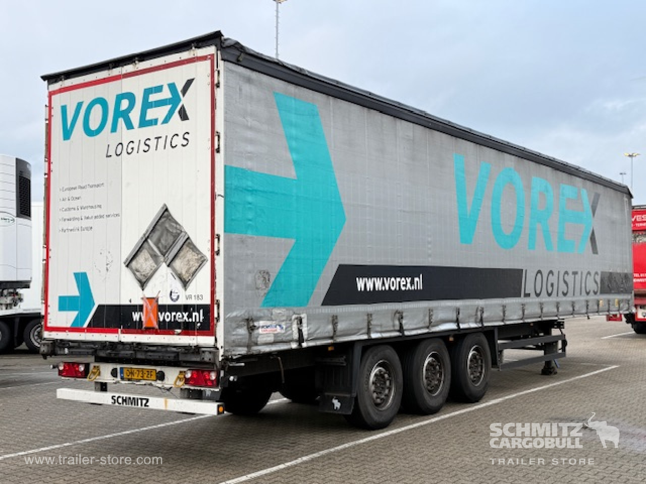 SCHMITZ Oplegger Schuifzeil Standard - Брезентово полуремарке: снимка 1 SCHMITZ Oplegger Schuifzeil Standard - Брезентово полуремарке: снимка 1