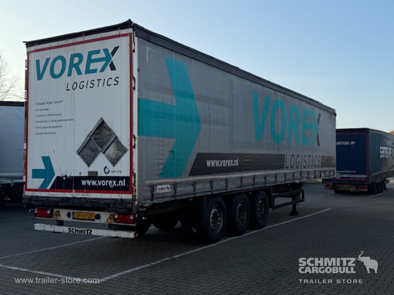 SCHMITZ Oplegger Schuifzeil Standard - Брезентово полуремарке: снимка 1 SCHMITZ Oplegger Schuifzeil Standard - Брезентово полуремарке: снимка 1