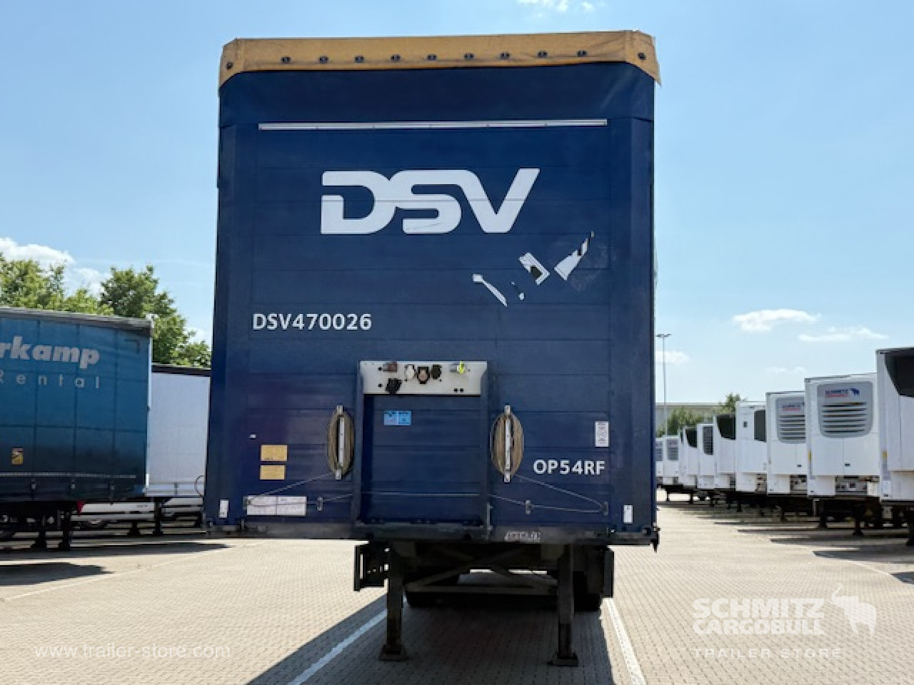 SCHMITZ Oplegger Schuifzeil Standard - Брезентово полуремарке: снимка 4 SCHMITZ Oplegger Schuifzeil Standard - Брезентово полуремарке: снимка 4