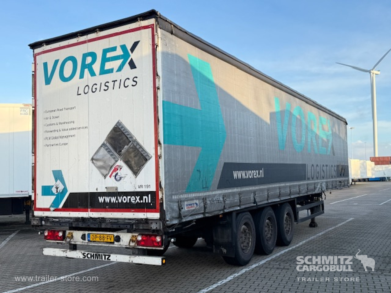 SCHMITZ Oplegger Schuifzeil Standard - Брезентово полуремарке: снимка 1 SCHMITZ Oplegger Schuifzeil Standard - Брезентово полуремарке: снимка 1