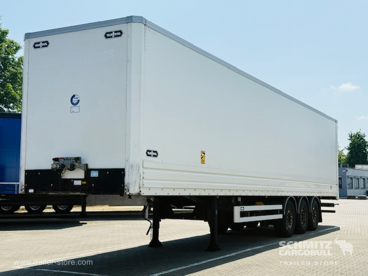 VANHOOL Oplegger Kasten Standard - Затворена каросерия полуремарке: снимка 1 VANHOOL Oplegger Kasten Standard - Затворена каросерия полуремарке: снимка 1