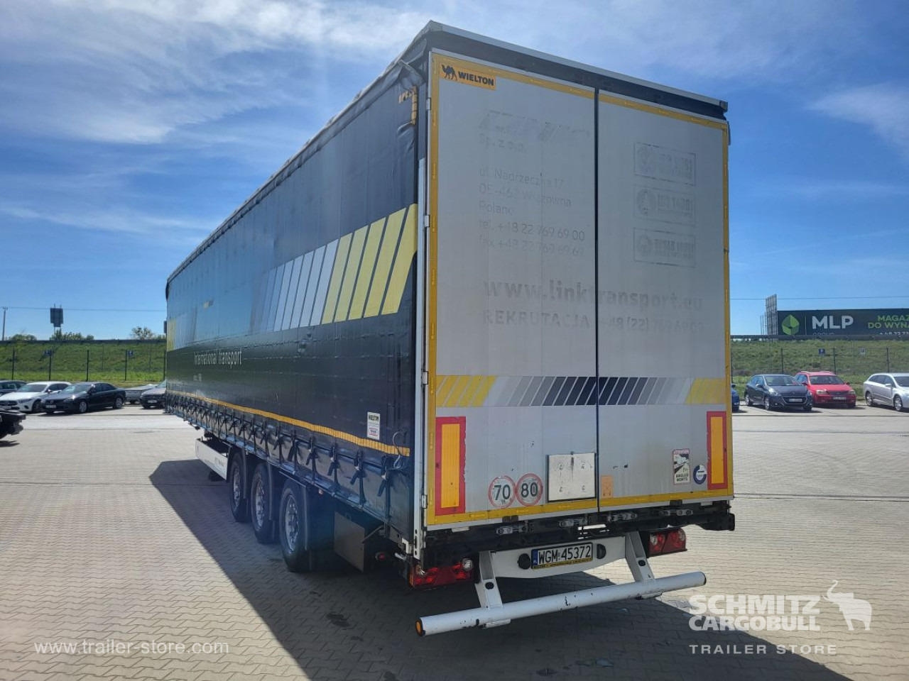 Брезентово полуремарке WIELTON Curtainsider Mega: снимка 9