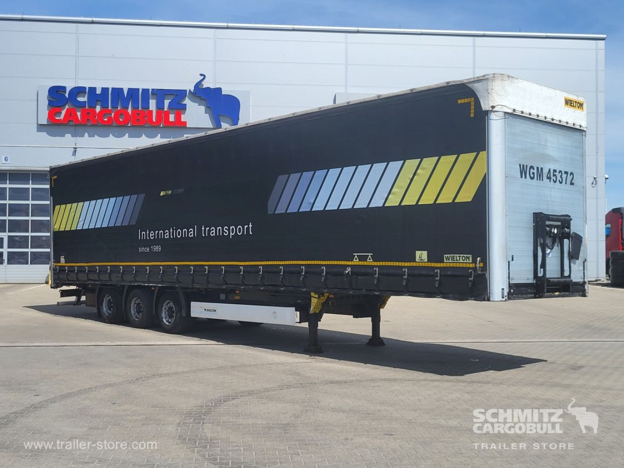Брезентово полуремарке WIELTON Curtainsider Mega: снимка 8