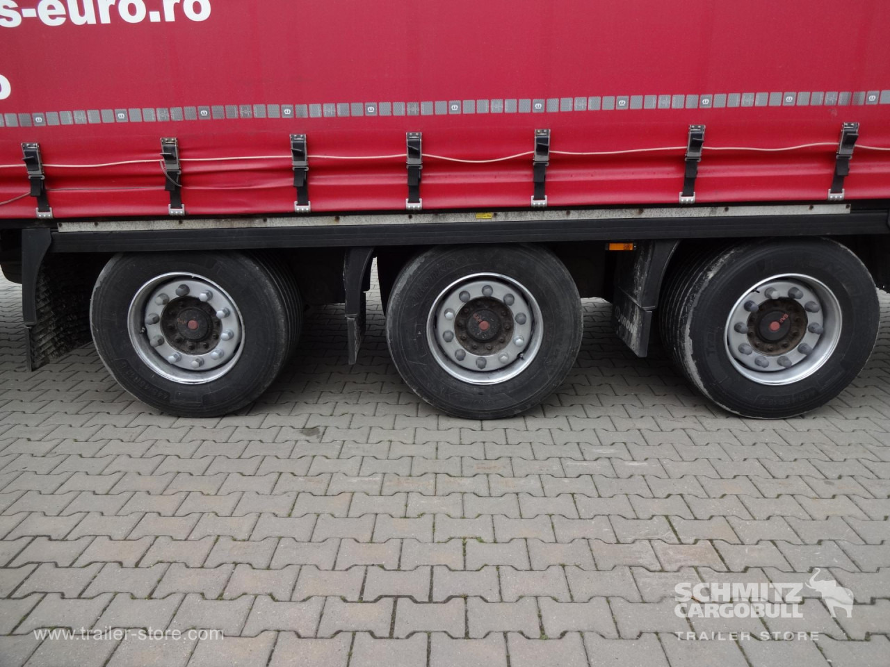 Брезентово полуремарке KRONE Curtainsider Mega: снимка 10