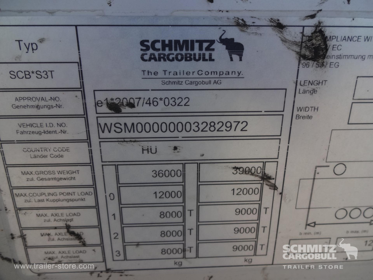 SCHMITZ Curtainsider Mega - Брезентово полуремарке: снимка 2 SCHMITZ Curtainsider Mega - Брезентово полуремарке: снимка 2