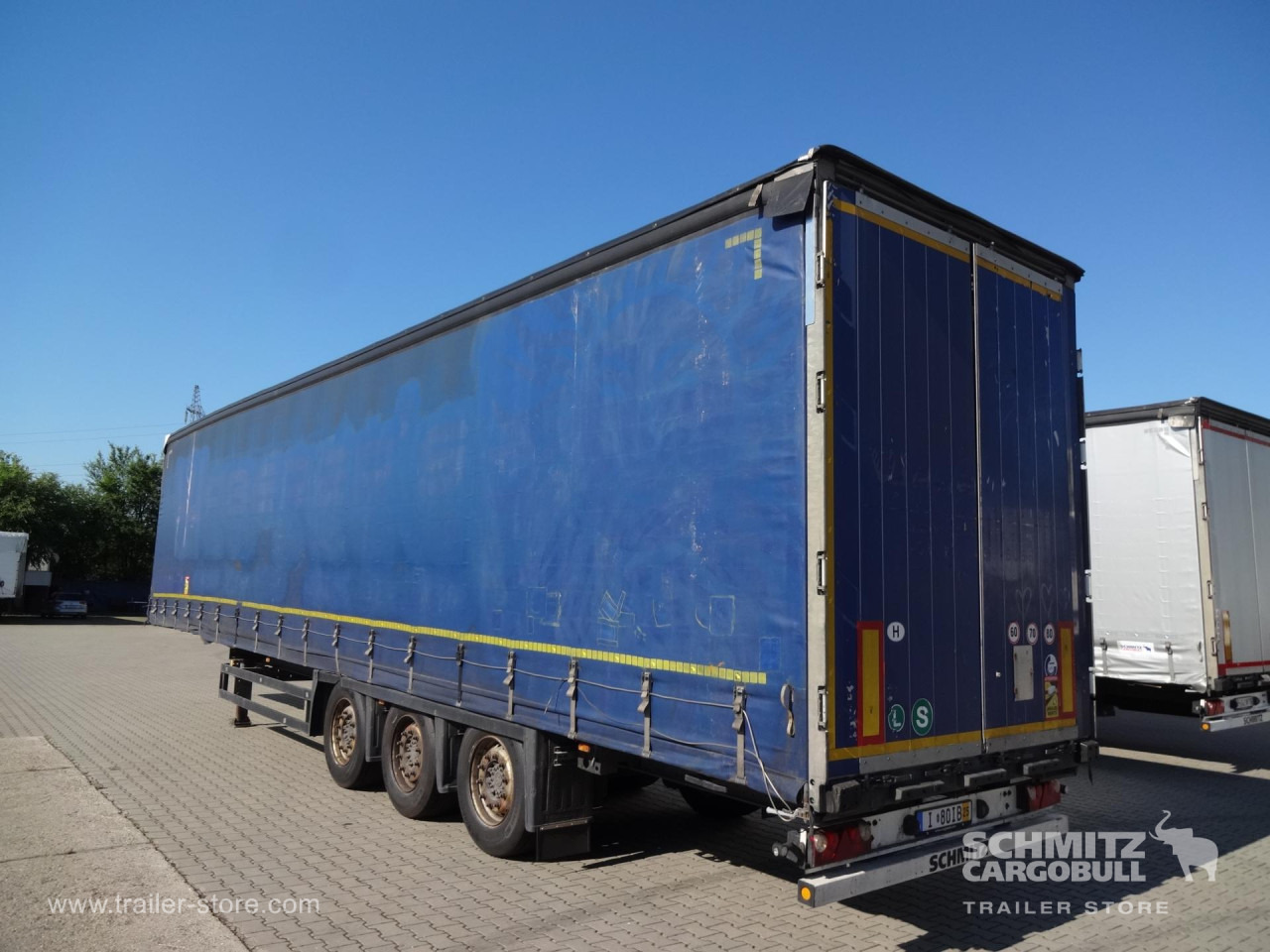 SCHMITZ Curtainsider Mega - Брезентово полуремарке: снимка 4 SCHMITZ Curtainsider Mega - Брезентово полуремарке: снимка 4