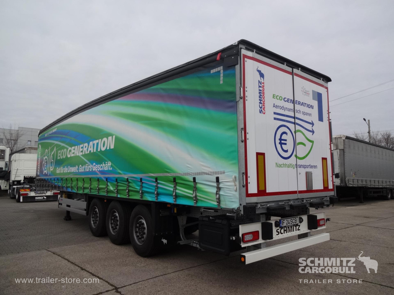 SCHMITZ Curtainsider Standard - Брезентово полуремарке: снимка 4 SCHMITZ Curtainsider Standard - Брезентово полуремарке: снимка 4