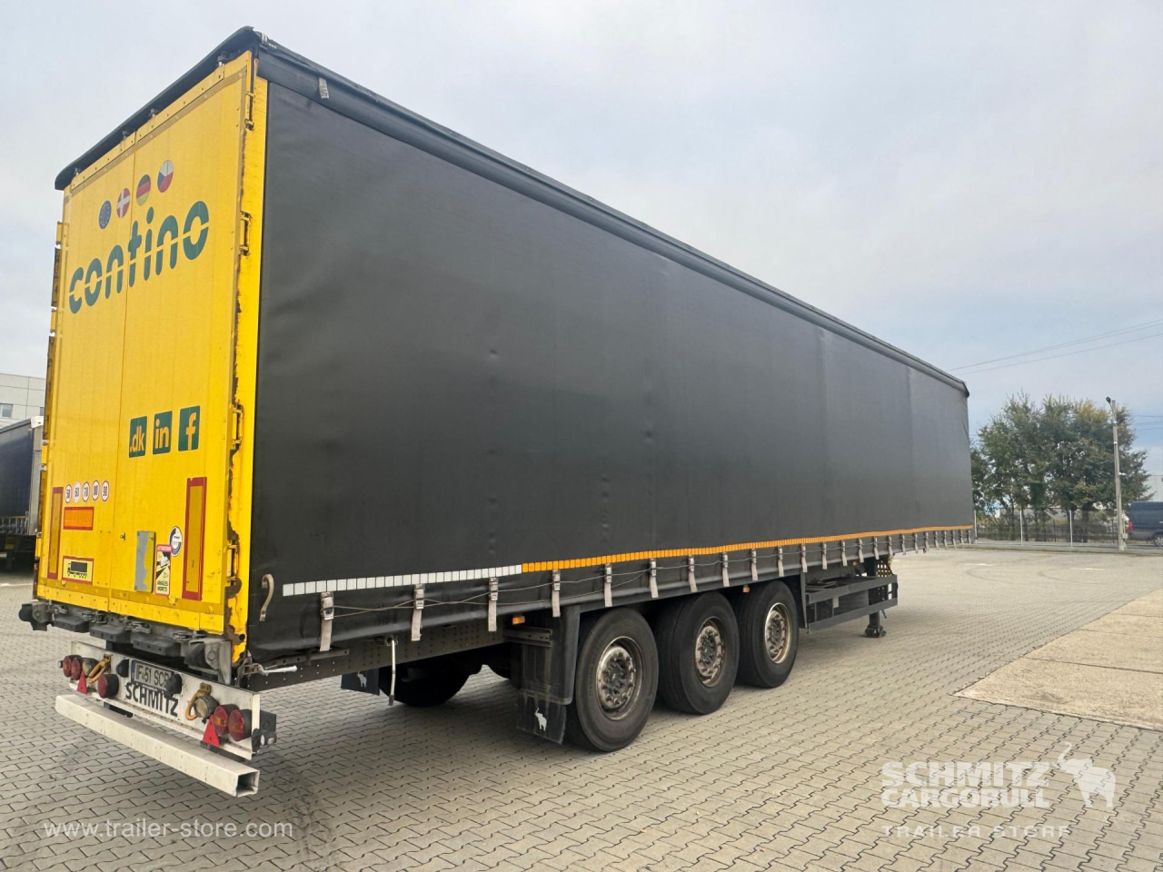 SCHMITZ Curtainsider Standard - Брезентово полуремарке: снимка 5 SCHMITZ Curtainsider Standard - Брезентово полуремарке: снимка 5