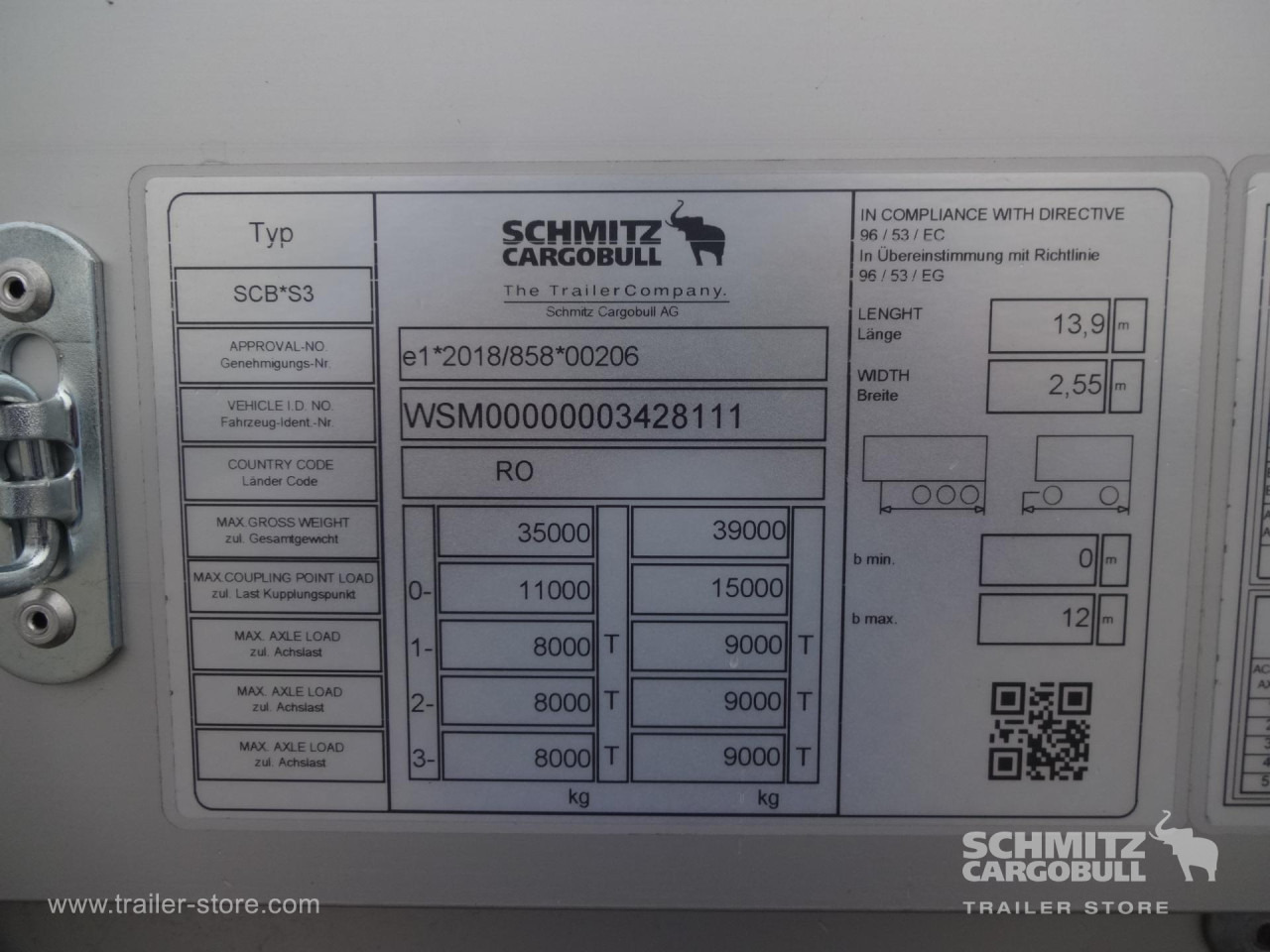 SCHMITZ Curtainsider Standard - Брезентово полуремарке: снимка 2 SCHMITZ Curtainsider Standard - Брезентово полуремарке: снимка 2
