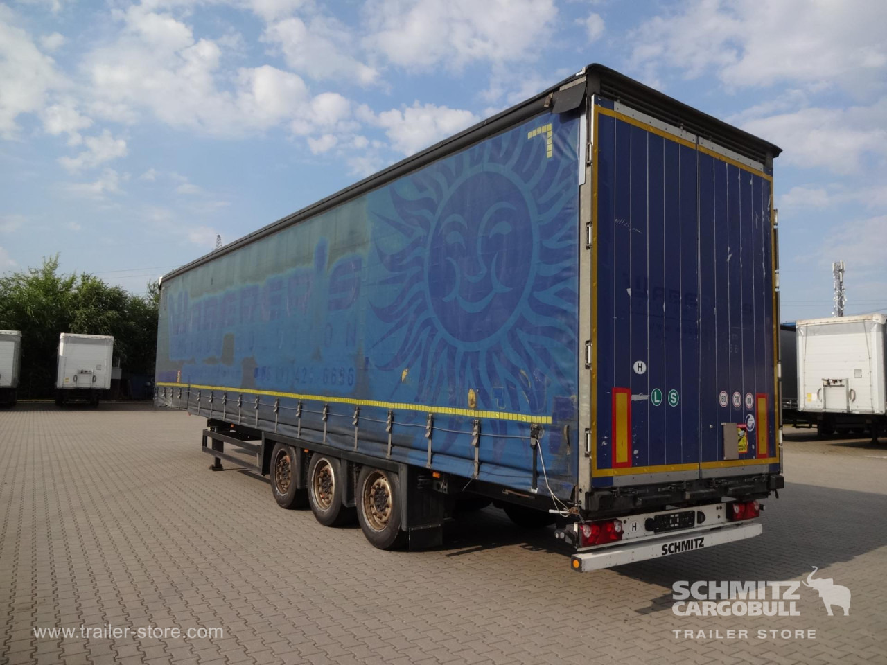 SCHMITZ Curtainsider Varios - Брезентово полуремарке: снимка 4 SCHMITZ Curtainsider Varios - Брезентово полуремарке: снимка 4