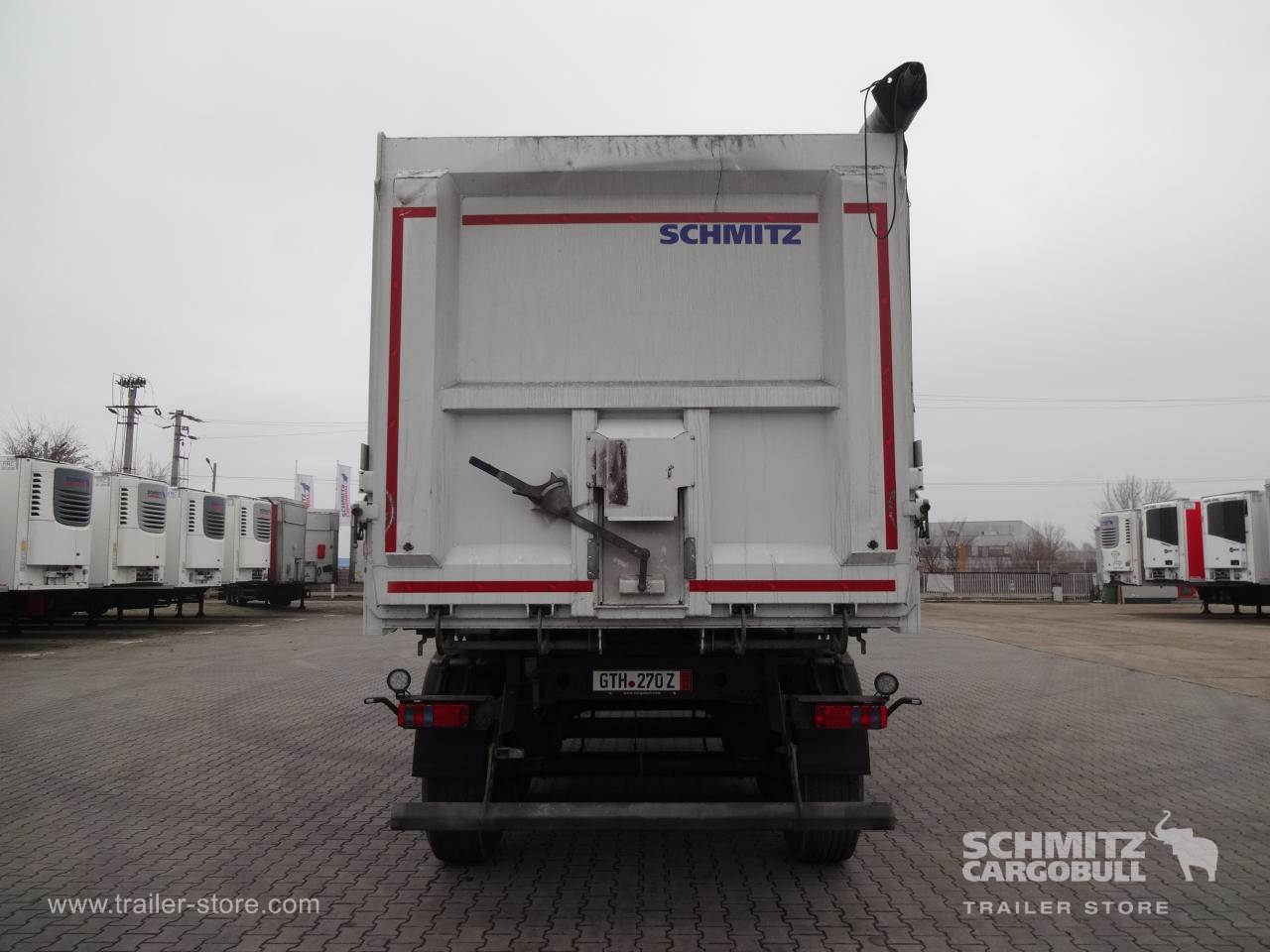 SCHMITZ Tipper Alu-square sided body 52m³ - Самосвал полуремарке: снимка 3 SCHMITZ Tipper Alu-square sided body 52m³ - Самосвал полуремарке: снимка 3