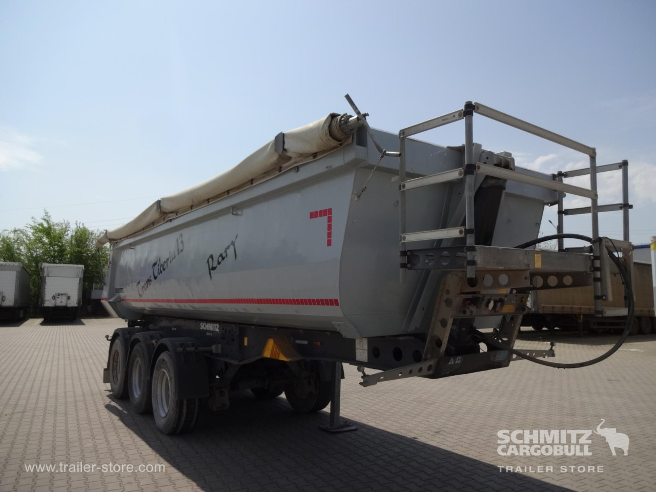 SCHMITZ Tipper Steel half pipe body 24m³ - Самосвал полуремарке: снимка 5 SCHMITZ Tipper Steel half pipe body 24m³ - Самосвал полуремарке: снимка 5
