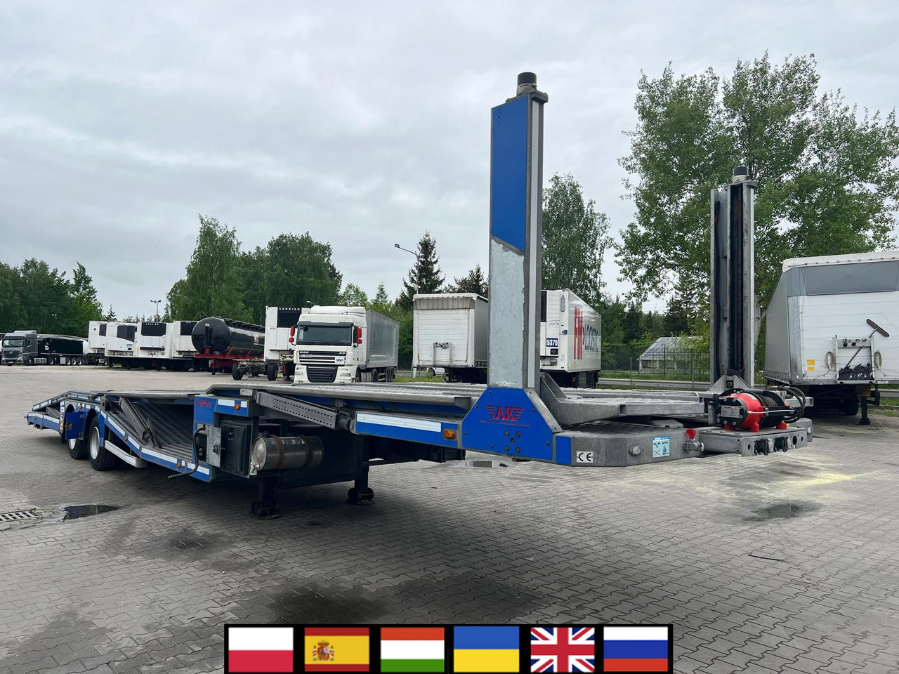 AKSOYLU YR2 autotransporter semi-trailer / 2023 - Автовоз полуремарке: снимка 1 AKSOYLU YR2 autotransporter semi-trailer / 2023 - Автовоз полуремарке: снимка 1
