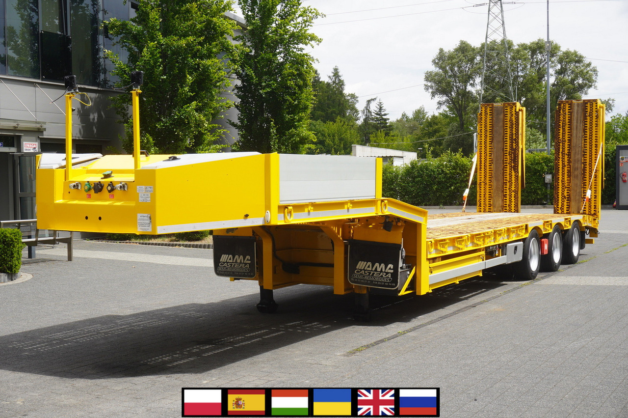 CASTERA S/R 38T semi-trailer / steering axle - Нискорамна площадка полуремарке: снимка 1 CASTERA S/R 38T semi-trailer / steering axle - Нискорамна площадка полуремарке: снимка 1