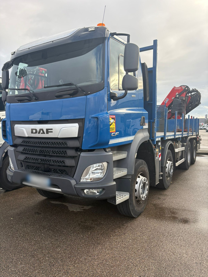 DAF CF 480 8x4 E6 / Fassi F315A.2.26 crane / flatbedCF 480 8x4 E6 / Fassi F315A.2.26 crane / flatbed - Камион с кран: снимка 1 DAF CF 480 8x4 E6 / Fassi F315A.2.26 crane / flatbedCF 480 8x4 E6 / Fassi F315A.2.26 crane / flatbed - Камион с кран: снимка 1