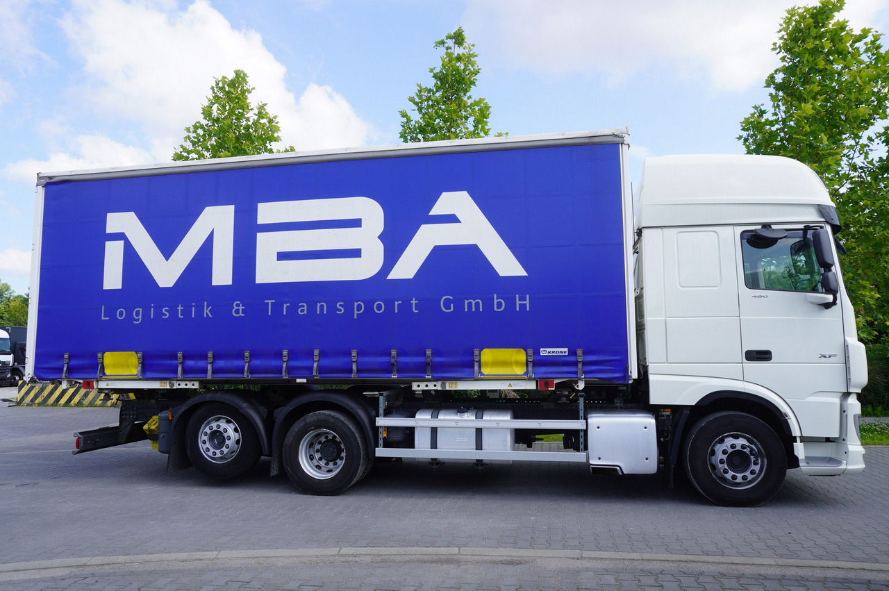 DAF DAF XF 480 SSC / Curtainsider 19 EPAL / 2021 - Камион с брезент: снимка 2 DAF DAF XF 480 SSC / Curtainsider 19 EPAL / 2021 - Камион с брезент: снимка 2