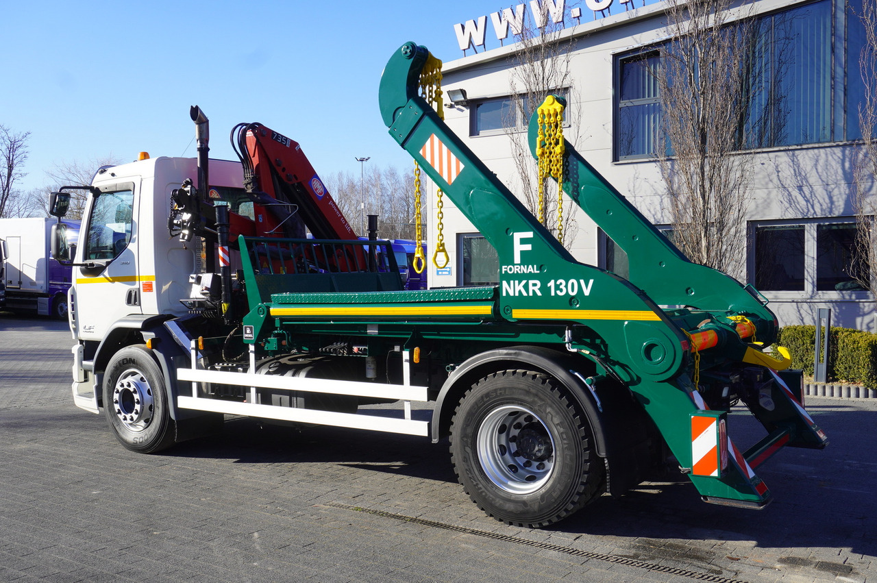DAF LF 18.310 E6 / Skip loader Fornal NKR 130V / HDS HMF 735 K2 / Manual gearbox - Камион с кран: снимка 5 DAF LF 18.310 E6 / Skip loader Fornal NKR 130V / HDS HMF 735 K2 / Manual gearbox - Камион с кран: снимка 5